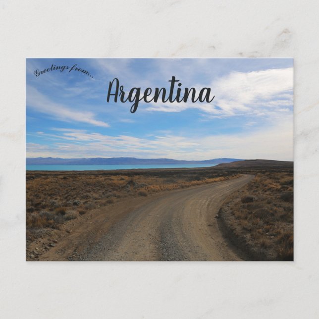 Cartão Postal Patagonia Argentina (Frente)
