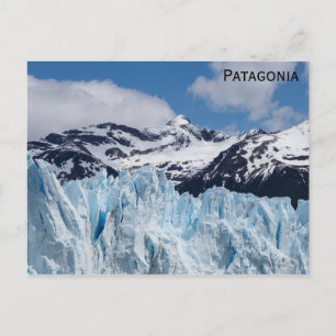 Cartão Postal Patagonia Argentina monta Viagem do glaciar