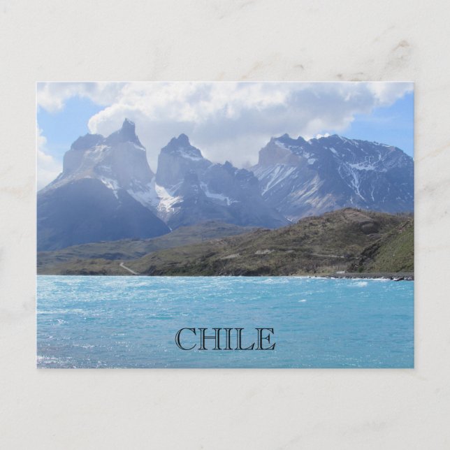 Cartão Postal Patagonia Chile (Frente)