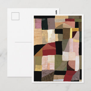 Cartão Postal Patchwork (Berço do Filho) Sonia Delaunay
