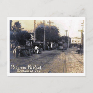Cartão Postal Paterson Plank Rd., Secaucus, New Jersey, Vintage