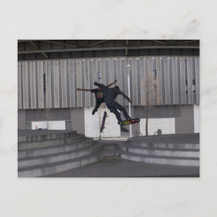 Cartão Postal Patinador