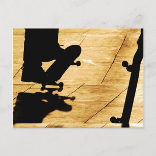 Cartão Postal Patinagem