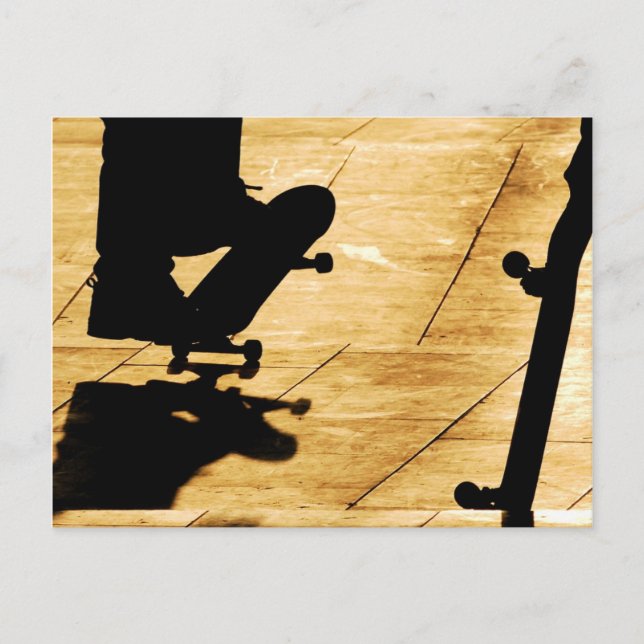 Cartão Postal Patinagem (Frente)