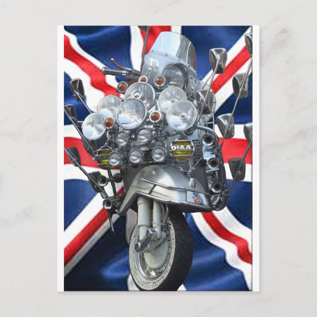 Cartão Postal Patinete (Frente)