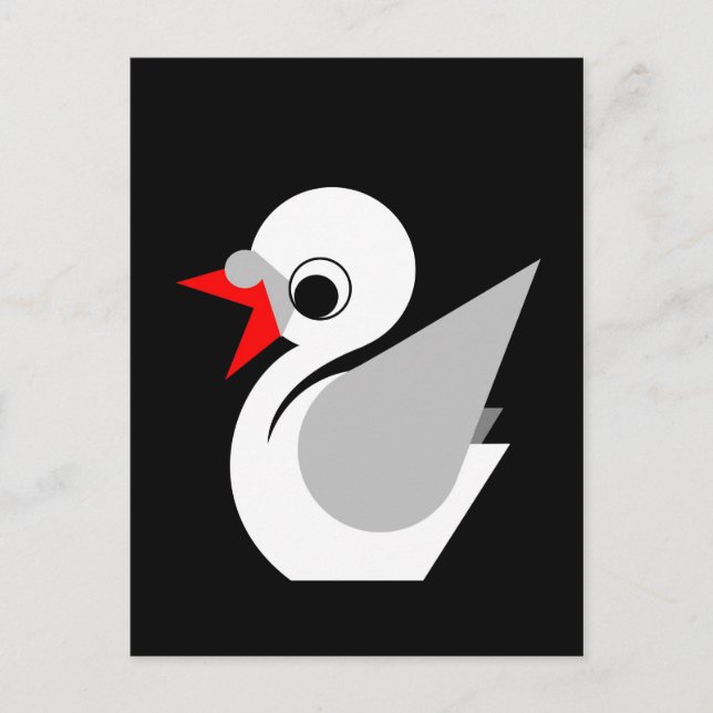 Cartão Postal Patinho Feio (Frente)