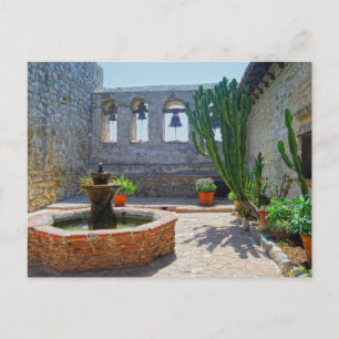 Cartão Postal Pátio da Missão São João Capistrano