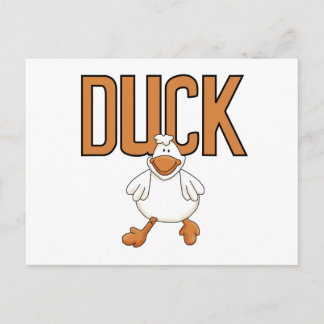 Cartão Postal Pato