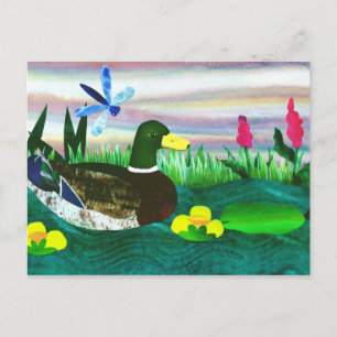 Cartão Postal Pato