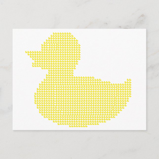 Cartão Postal Pato de patos (Frente)