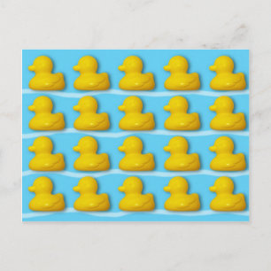 Cartão Postal Patos de banho