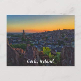 Cartão Postal Patrick's Hill, Cork, Irlanda Cartão-postal