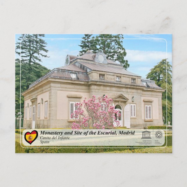 Cartão Postal Patrimônio Mundial da UNESCO - Casita del Infante (Frente)