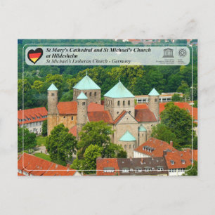 Cartão Postal Patrimônio Mundial da UNESCO - Igreja Luterana de 