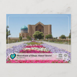 Cartão Postal Património Mundial da UNESCO - Mausoléu de Khoja A