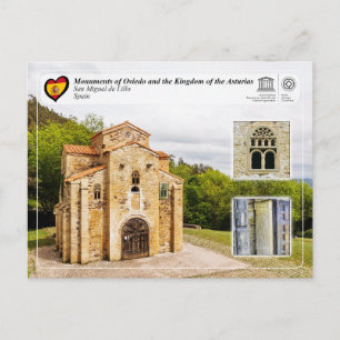 Cartão Postal Patrimônio Mundial da UNESCO - San Miguel de Lillo