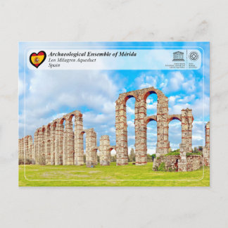 Cartão Postal Património Mundial UNESCO - Aqueduto dos Milagres