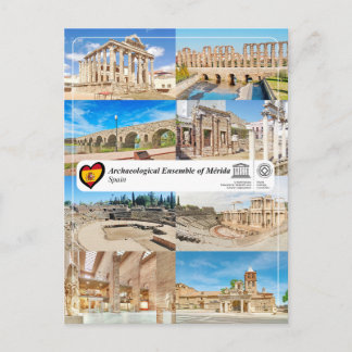 Cartão Postal Património Mundial UNESCO - Conjunto Arqueológico 
