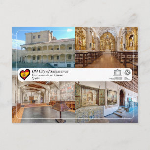 Cartão Postal Património Mundial UNESCO - Convento de las Claras