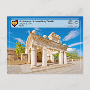 Cartão Postal Património Mundial UNESCO - Hornito - Templo de Ma