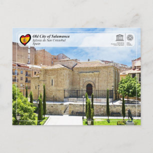 Cartão Postal Património Mundial UNESCO - Igreja de San Cristoba