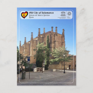 Cartão Postal Património Mundial UNESCO - Igreja de Sancti Spiri