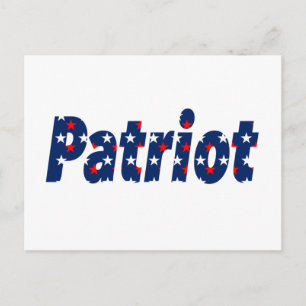 Cartão Postal Patriota