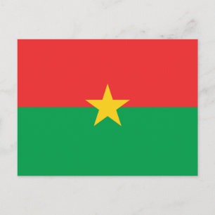 Cartão postal Patriótico Burkina Faso