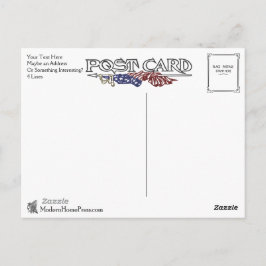 Cartão postal Patriótico Vintage - Personalizável