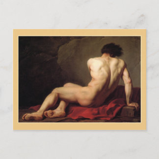 Cartão Postal Patroclus por Jacques Louis David