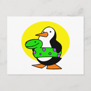 Cartão Postal Patty Penguin
