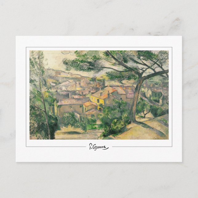 Cartão Postal Paul Cézanne #246 - Arte Fina (Frente)