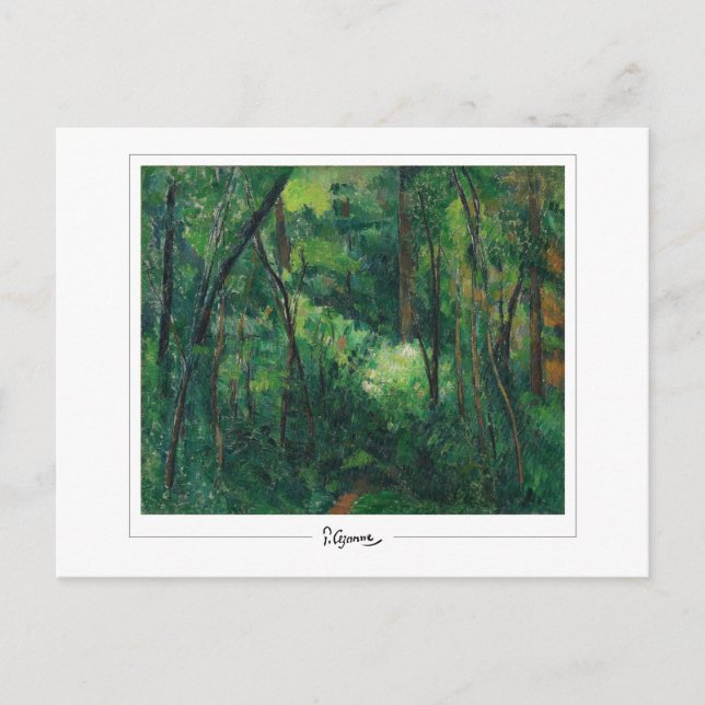 Cartão Postal Paul Cézanne #37 - Arte Fina (Frente)