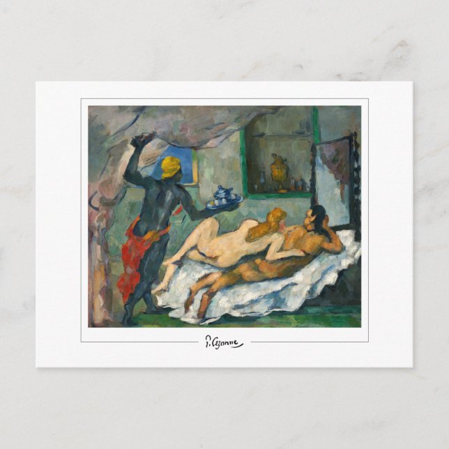 Cartão Postal Paul Cézanne #46 - Arte Fina (Frente)