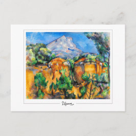 Cartão Postal Paul Cézanne #496 - Arte Fina