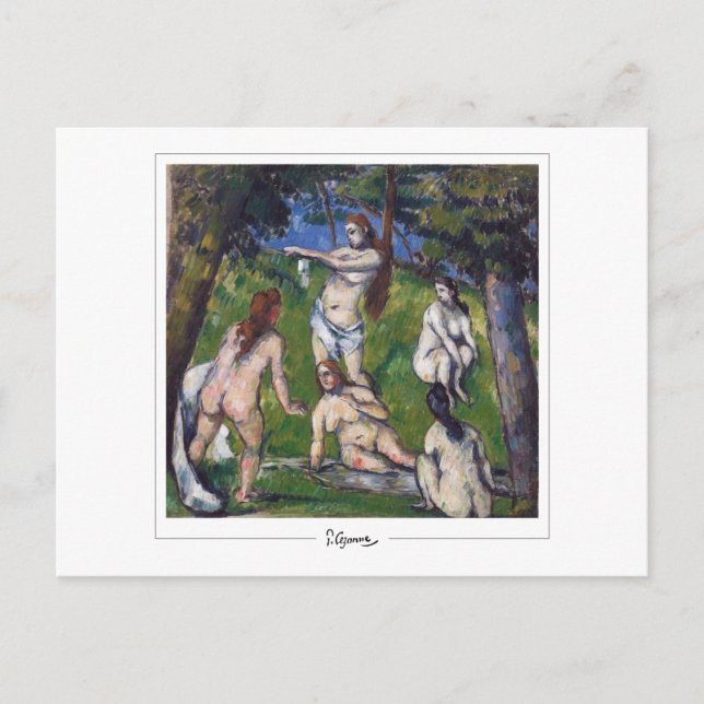 Cartão Postal Paul Cézanne #578 - Belas Artes (Frente)