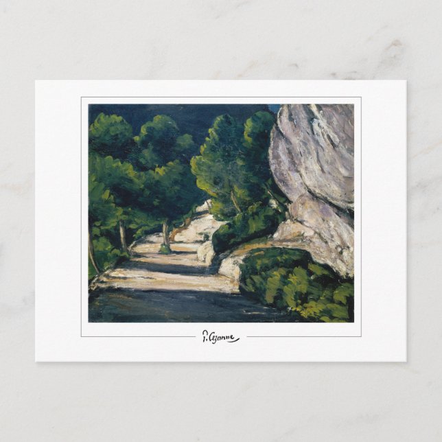 Cartão Postal Paul Cézanne #74 - Arte Refinada (Frente)