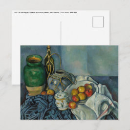 Cartão Postal Paul Cezanne - A Vida Estática com Maçãs