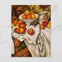 Cartão Postal Paul Cezanne Apple Orangismo Impressionismo