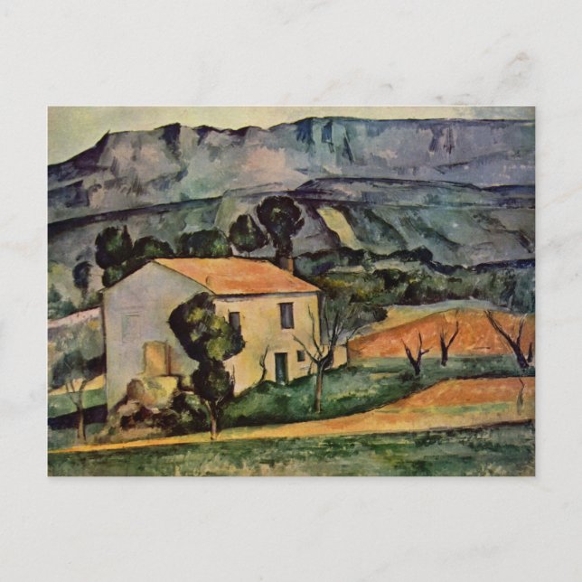 Cartão Postal Paul Cezanne Art (Frente)