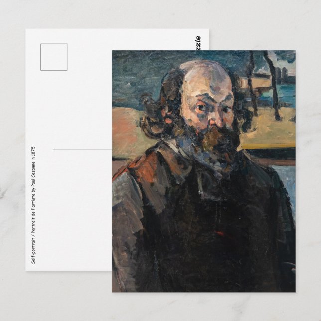 Cartão Postal Paul Cezanne - Autorretrato (Frente/Verso)