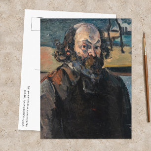 Cartão Postal Paul Cezanne - Autorretrato
