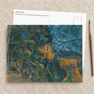 Cartão Postal Paul Cezanne - Castelo Negro