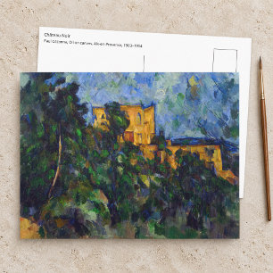 Cartão Postal Paul Cezanne - Castelo Negro