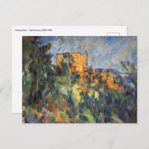Cartão Postal Paul Cezanne - Chateau Noir