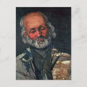Cartão Postal Paul Cezanne   Chefe de um Velho, c.1866