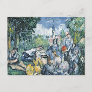 Cartão Postal Paul Cezanne   Dejeuner sur l'herbe, 1876-77