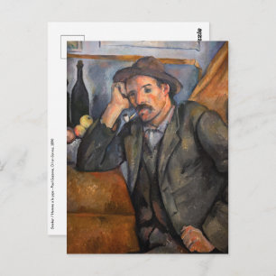 Cartão Postal Paul Cezanne - Fumante