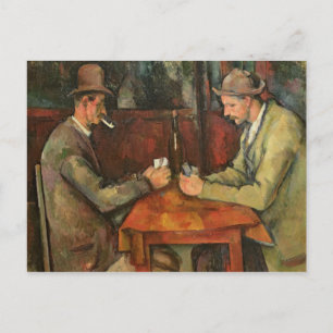 Cartão Postal Paul Cezanne   Jogadores De Cartão, 1893-1896