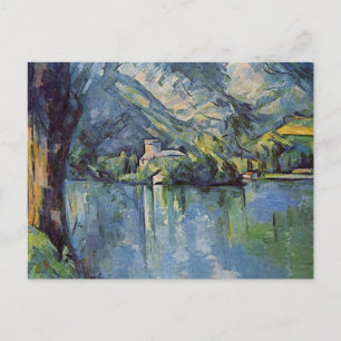 Cartão Postal Paul Cézanne - Lago de Annecy